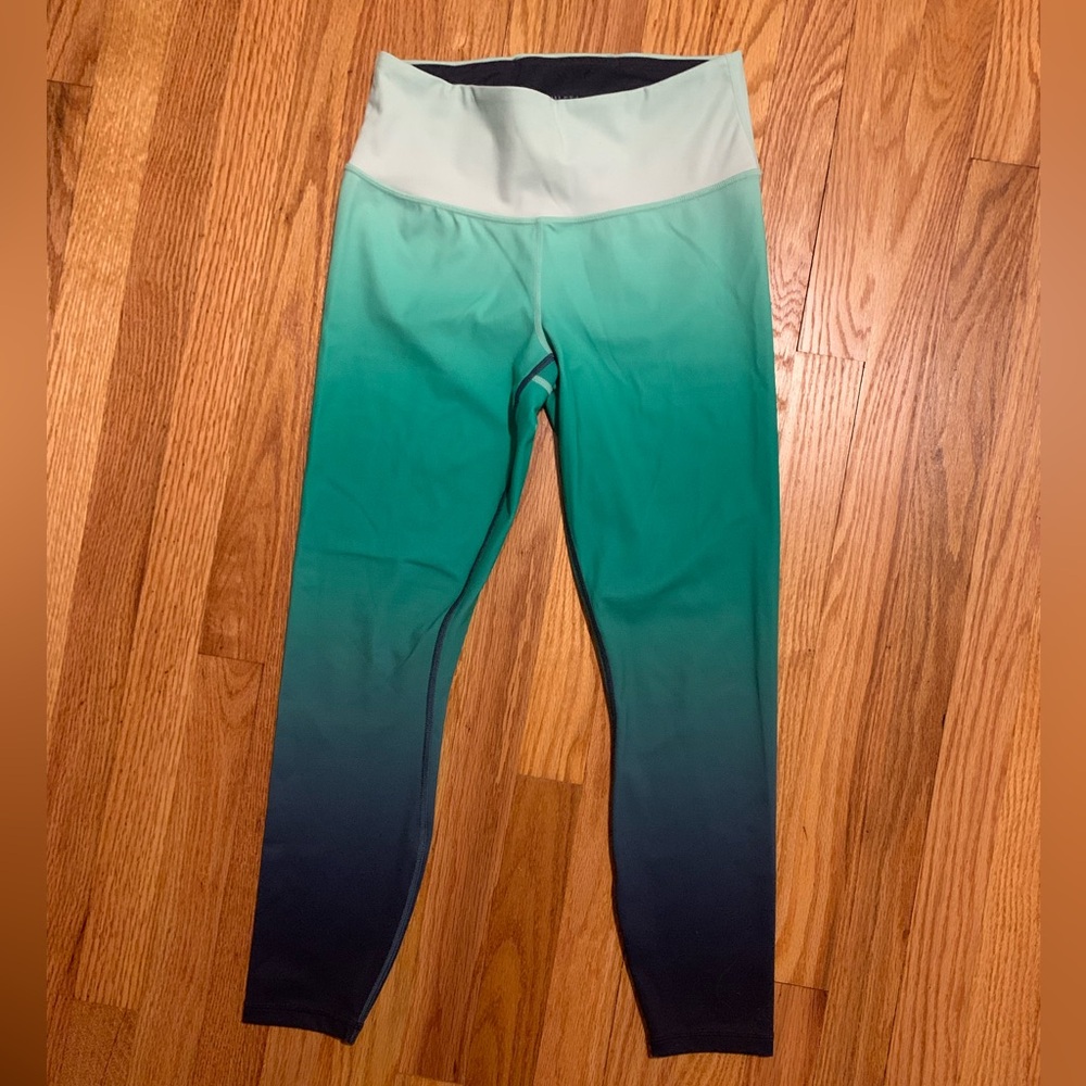 Athleta Elation Ombrè Thight Leggings Sz Small